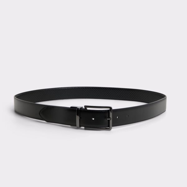 Abathien Black Men's Belts - 画像 (2)