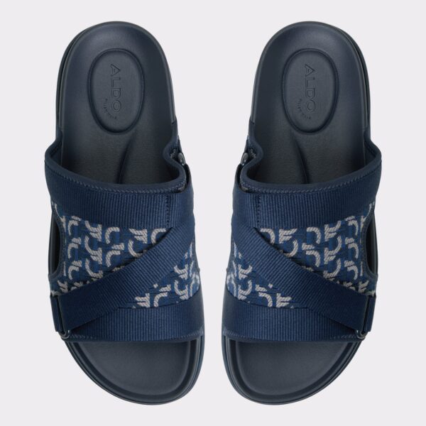 Deniels Other Navy Men's Slides - 画像 (6)