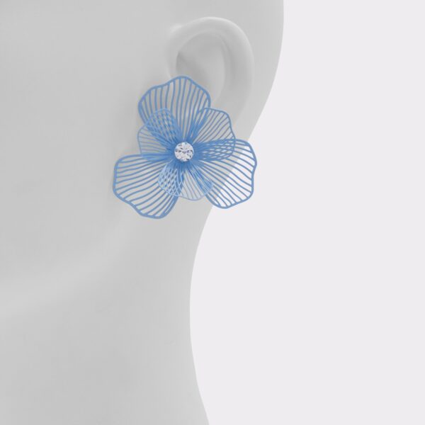 Petaldream Light Blue Women's Earrings - 画像 (2)