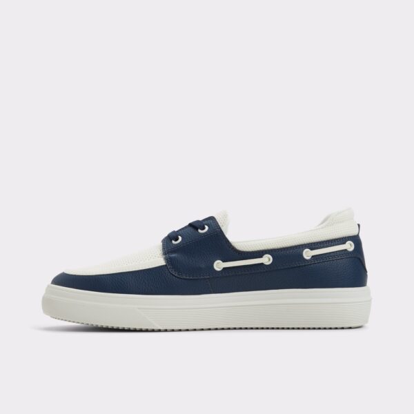 Wildwave White/Navy Men's Casual Shoes - 画像 (4)