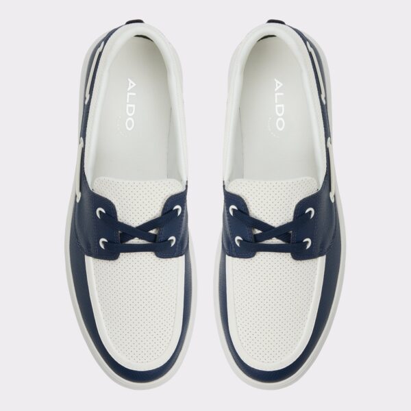 Wildwave White/Navy Men's Casual Shoes - 画像 (7)